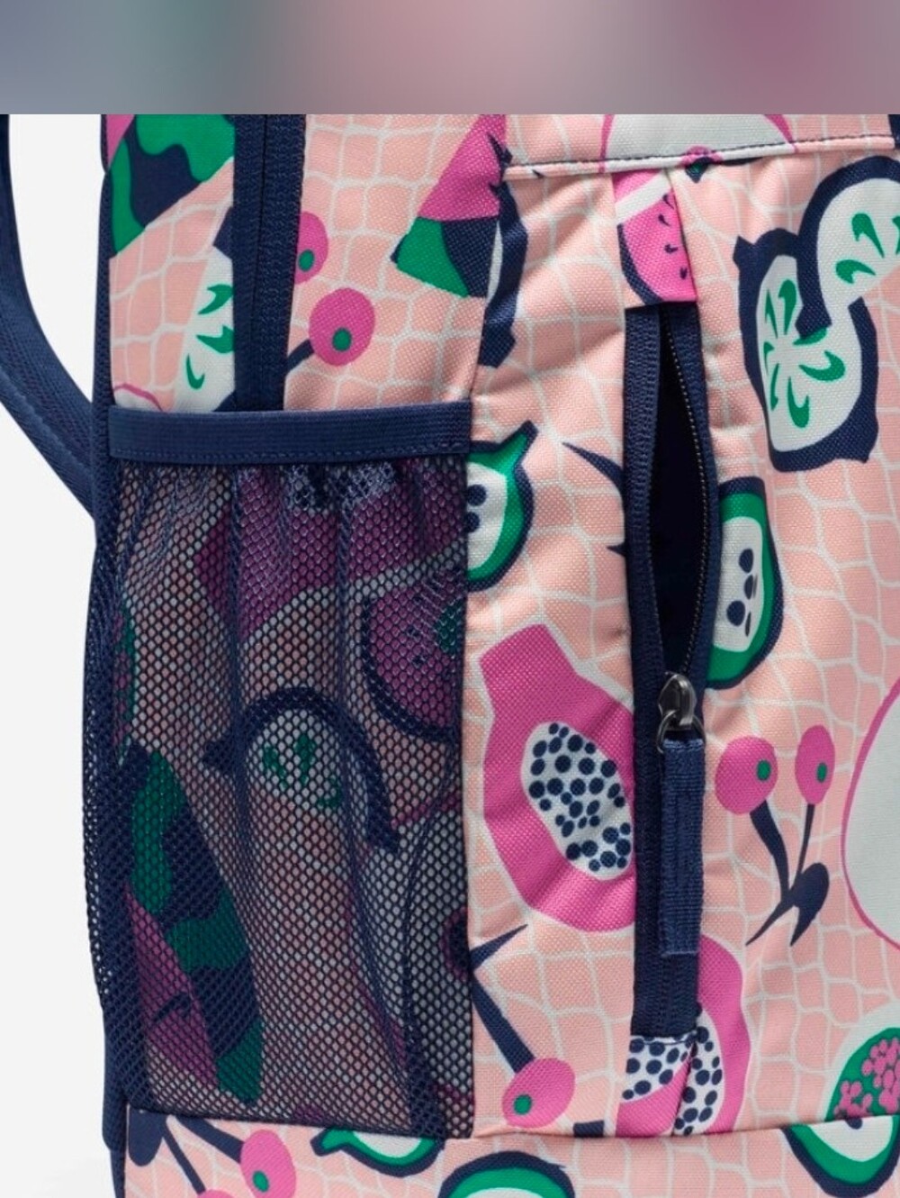 Nike Fruit Print Backpack & Pencil Case Set w/ Supplies - Picture 3 of 12
